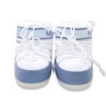 Moon Boot Icon Low Nylon Elephant Grey White - Image 4