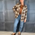 Ste Giacca A78 Quadri Moro